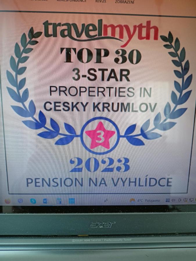 Pension Na Vyhlidce Český Krumlov Esterno foto